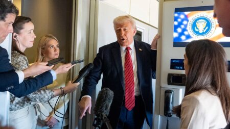 Trump says ‘there’s something wrong’ with top Democrat he’s known ‘a long time’