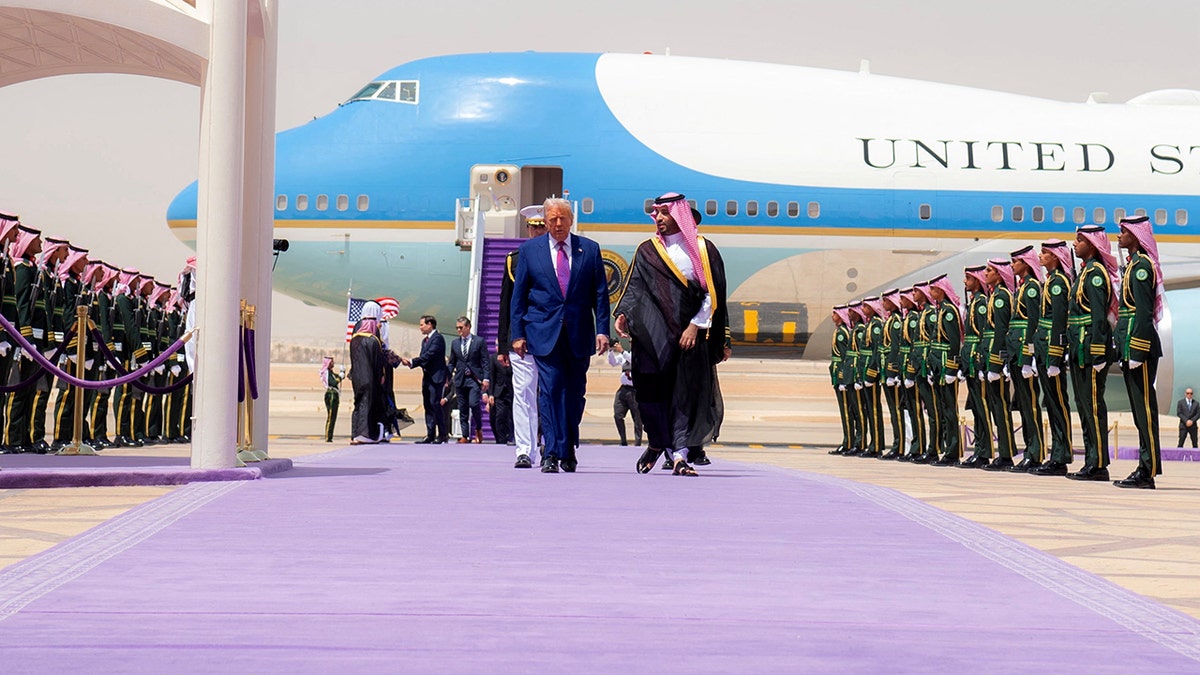 Trump and Saudi prince
