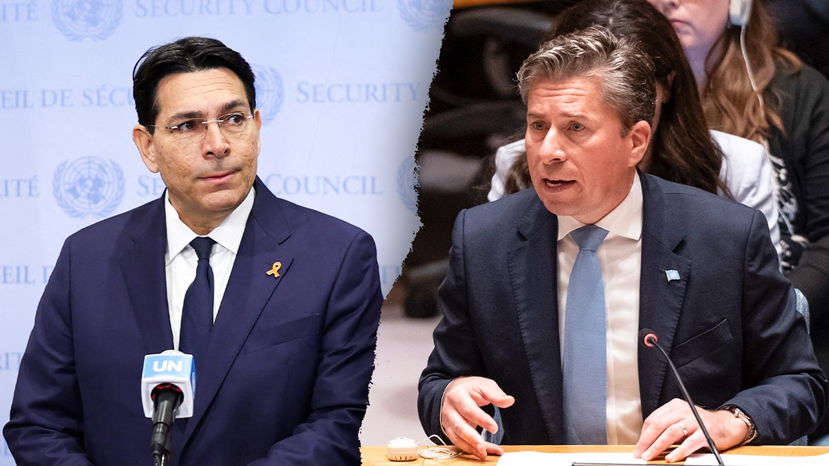 Israeli ambassador and UN official
