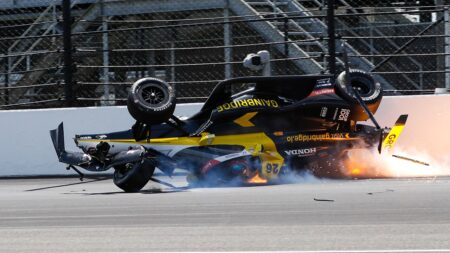 Colton Herta suffers scary crash at Indy 500 qualifying: ‘Terrible day’
