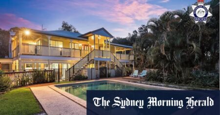 Qld man’s waterfront mansion seized by police amid Bitcoin probe