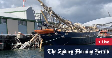 Leeuwin sails from Fremantle in repair milestone