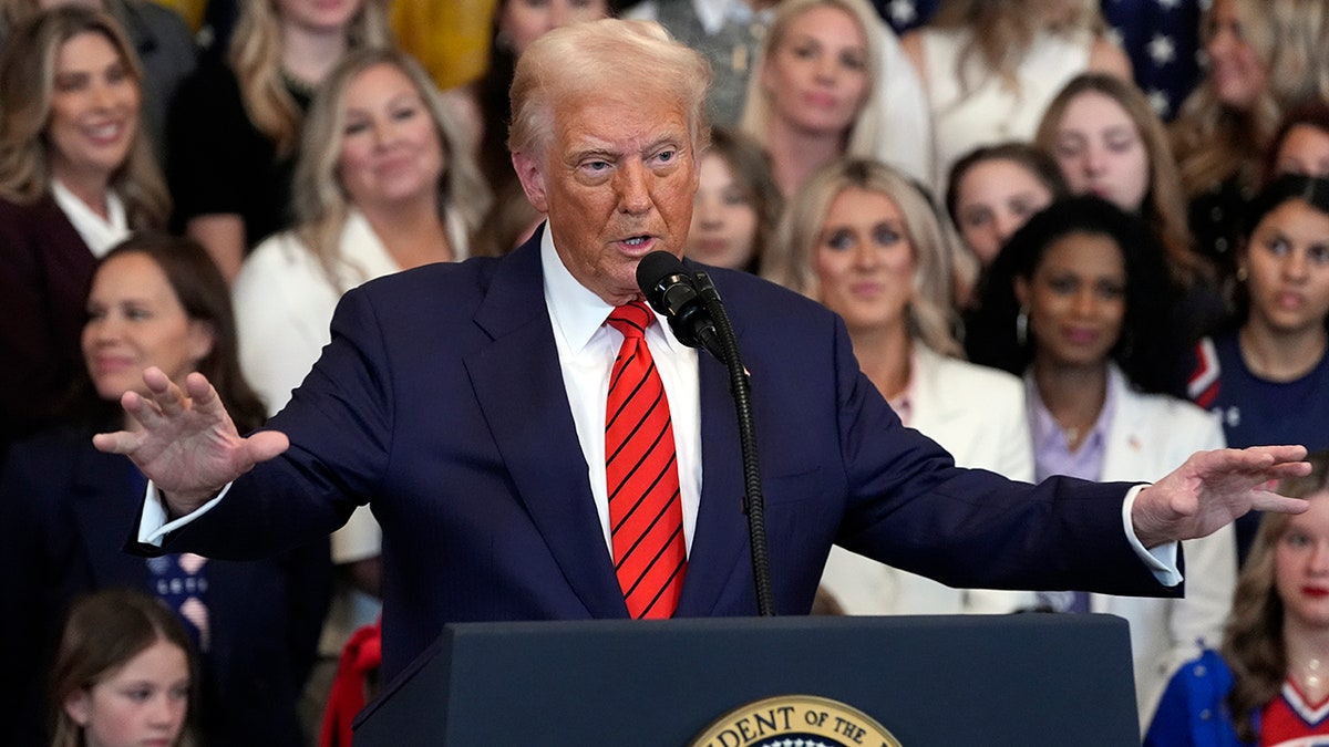 Trump closeup shot