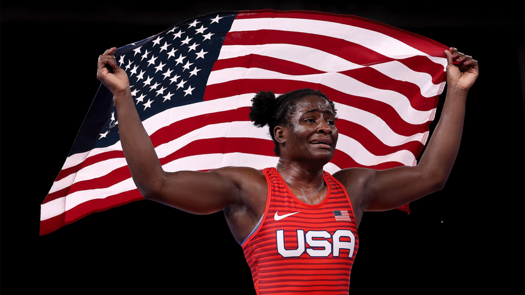 Olympic gold medalist talks decision to make leap to WWE: ‘My calling from God’