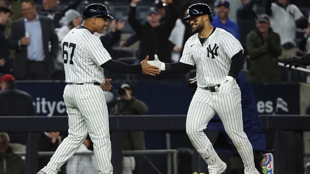 Yankees rookie Jasson Dominguez etches name in MLB record books with dramatic walk-off homer