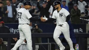 Yankees rookie Jasson Dominguez etches name in MLB record books with dramatic walk-off homer