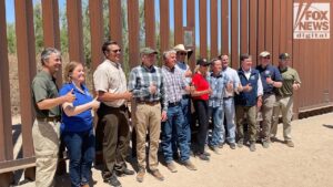 Republican AGs visit US-Mexico border wall as Trump’s ‘big, beautiful bill’ clears expansion funding