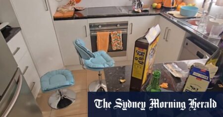 Group of 50 teenagers trash family homestay