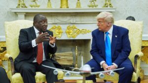 South Africa’s president pushes back on Trump’s demand to arrest politician who chanted ‘kill the farmer’