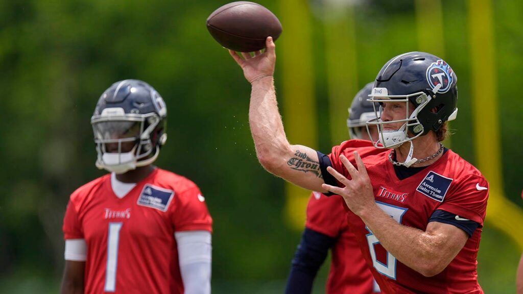 Will Levis says losing Titans’ starting job to Cam Ward ‘sucks,’ but he’s staying positive