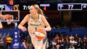 Paige Bueckers, No. 1 overall pick of WNBA Draft, in concussion protocol after facing Angel Reese’s Sky