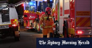 One dead, another missing as flames tear through inner west home
