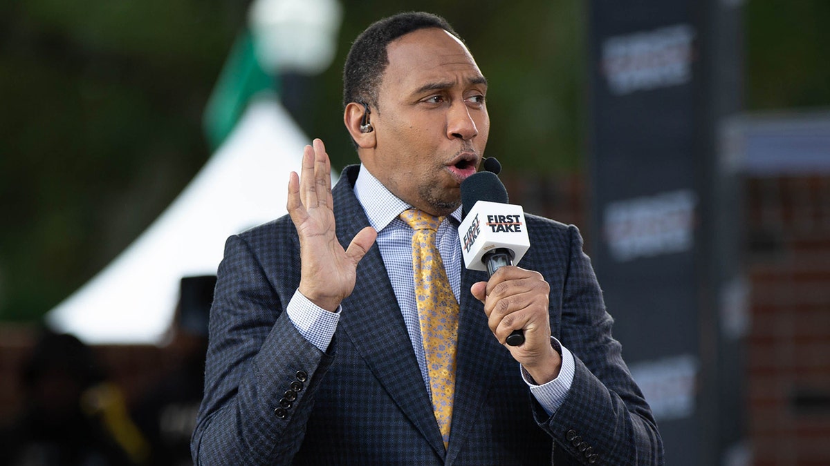 Stephen A Smith talks