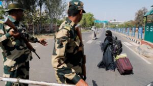 Pakistan blames India for vehicle blast that kills seven soldiers