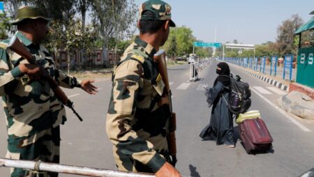 Pakistan blames India for vehicle blast that kills seven soldiers
