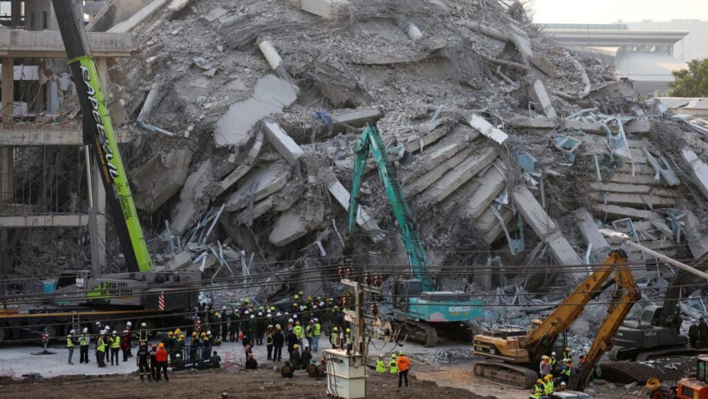 Thailand ends search at site of skyscraper that collapsed during quake