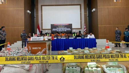 Indonesia seizes two tons of methamphetamine in its biggest drug bust
