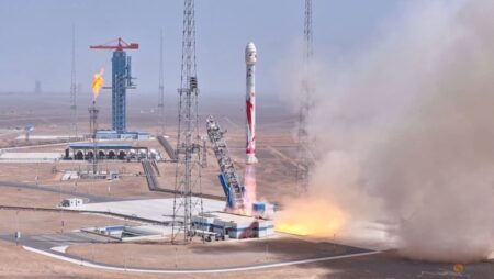 China’s LandSpace launches improved methane-powered rocket