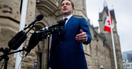 Poilievre to address his caucus today, before they return to the House without him