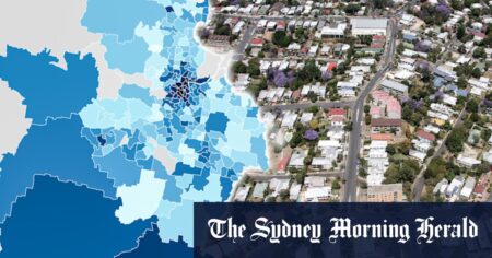 The suburbs where hundreds of homes are empty