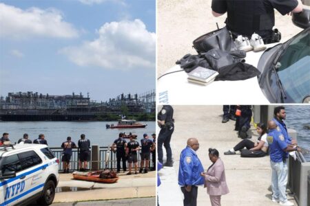 Friend urged vanished teen to get out of East River because she couldn’t swim: source