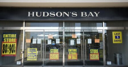 Hudson’s Bay enters final days as shoppers search for deals