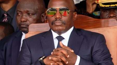 DRC’s ex-president Kabila slams justice system after losing immunity