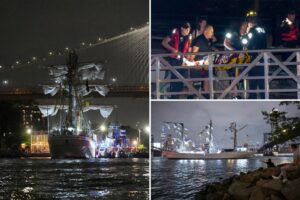 Mexican navy tall ship lost power before Brooklyn Bridge crash that killed 2, injured 17: NYPD