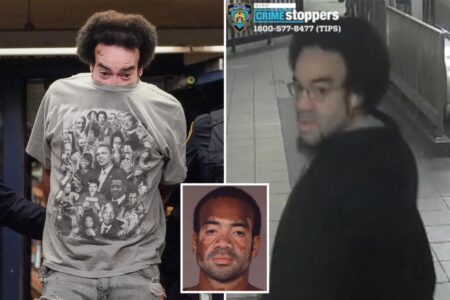 Suspect accused of shoving 70-year-old grandma in NYC subway station ordered held on K bail