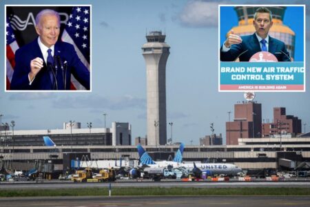 Trump Transportation Secretary Duffy blames Newark airport chaos on Biden admin — and has chilling warning for how long it might take to fix