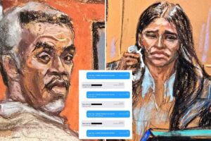 Sean ‘Diddy’ Combs’ texts with Cassie released as disgraced mogul’s sex-trafficking trial heads into second week