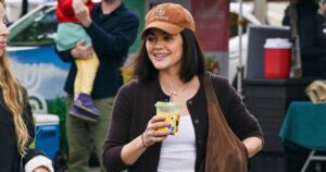 Lucy Hale Just Wore the Perfect Suede Tote — And This  Lookalike Is Just as Chic