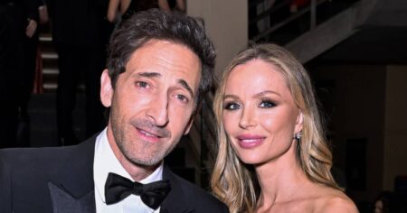 Georgina Chapman Makes Rare Comment About Adrien Brody (Exclusive)