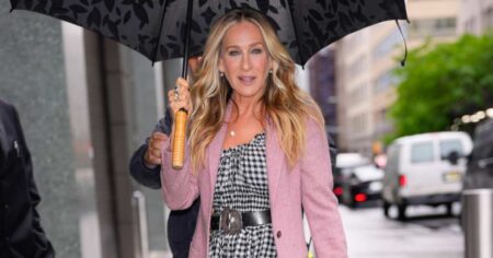 Sarah Jessica Parker’s Gingham Dress Looks Like Summer in the City — Get the  Lookalike