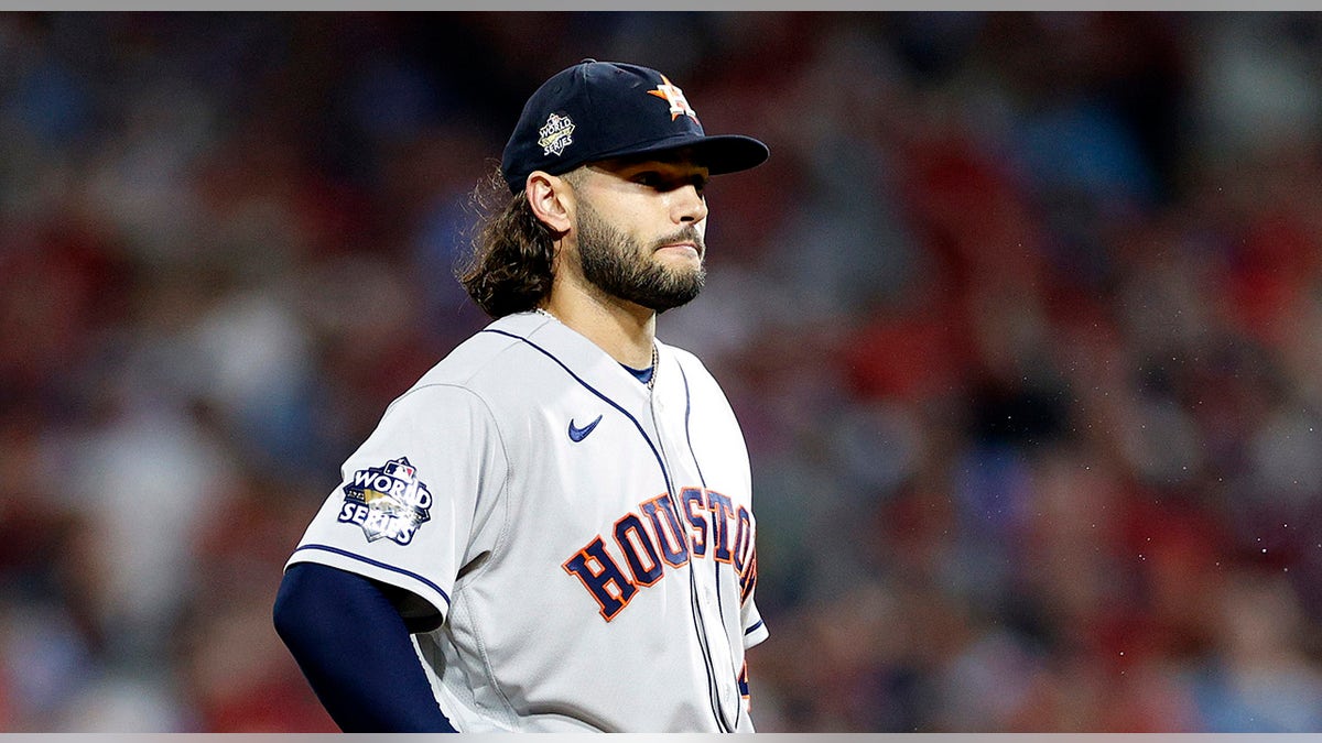 Lance McCullers Jr. looks on