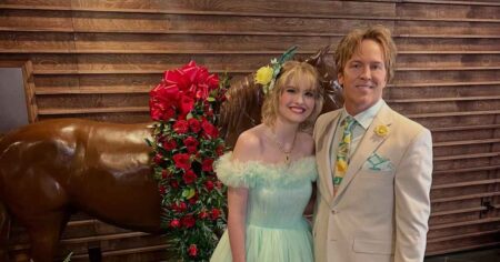 Anna Nicole Smith’s Daughter Dannielynn, 18, Steps Out at Kentucky Derby With Dad Larry Birkhead