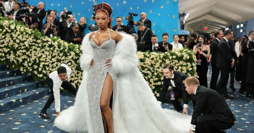 Megan Thee Stallion ‘Snuck’ Her Phone Into the 2025 Met Gala
