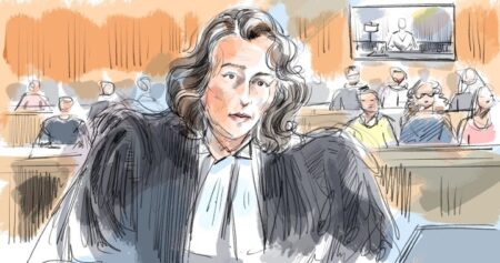 World junior complainant returns to stand for 6th straight day