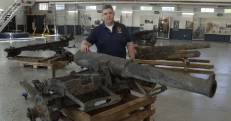 ‘Priceless’: More cannons, century-old machine guns discovered at PNE in Vancouver