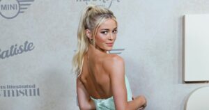Livvy Dunne Gets Cheeky in Daringly Short Skirt at Sports Illustrated Swimsuit’s Issue Launch Party