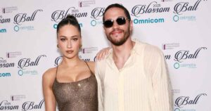 Pete Davidson and New Girlfriend Elsie Hewitt Make Red Carpet Debut at the Blossom Ball in NYC