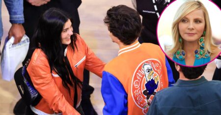 Kylie Jenner Shares ‘SATC’ Knicks Clip About Getting ‘Laid’ After Going to Game With Timothee Chalamet 