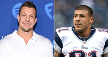 Rob Gronkowski Addresses Rumor That Aaron Hernandez Would Masturbate in Meetings