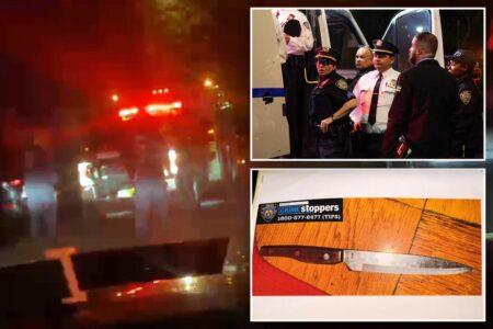 Cops shoot, critically injure 34-year-old NYC man after he charges at them with knife: NYPD