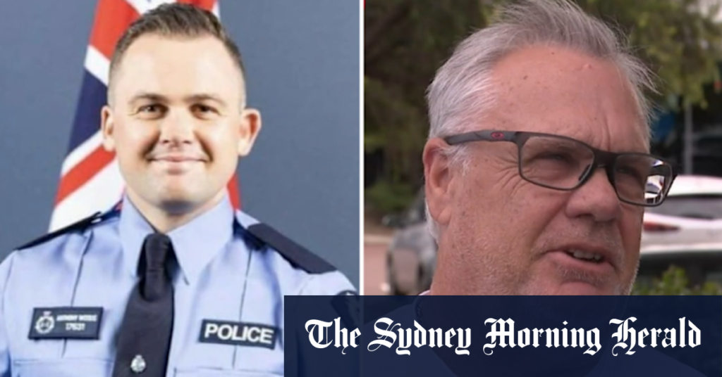 Father of young constable killed speaks out