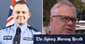 Father of young constable killed speaks out