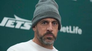 Aaron Rodgers speaks out against trans athletes in women’s sports