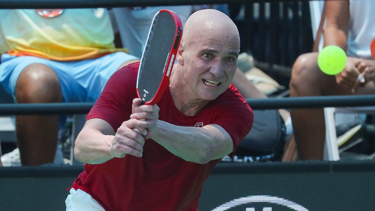 Andre Agassi makes his pickleball debut on April 30, 2025.