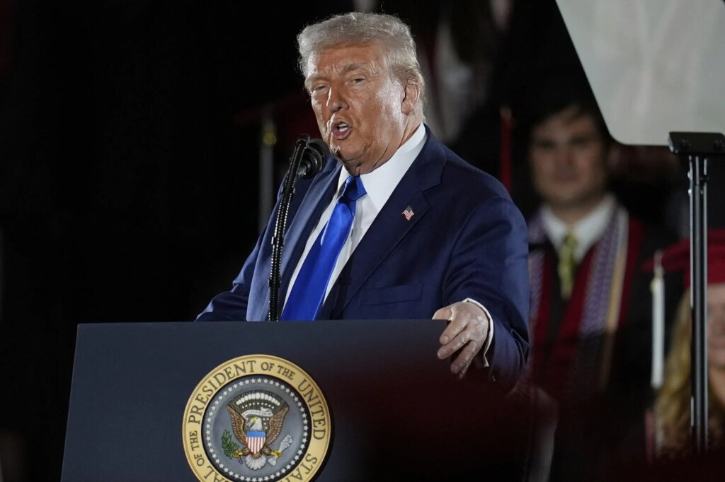 Trump claps back at courts for ‘interfering’ with job, asks ‘how you can give due process’ to illegal migrants