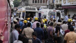 Fire in India’s Hyderabad kills at least 17 people